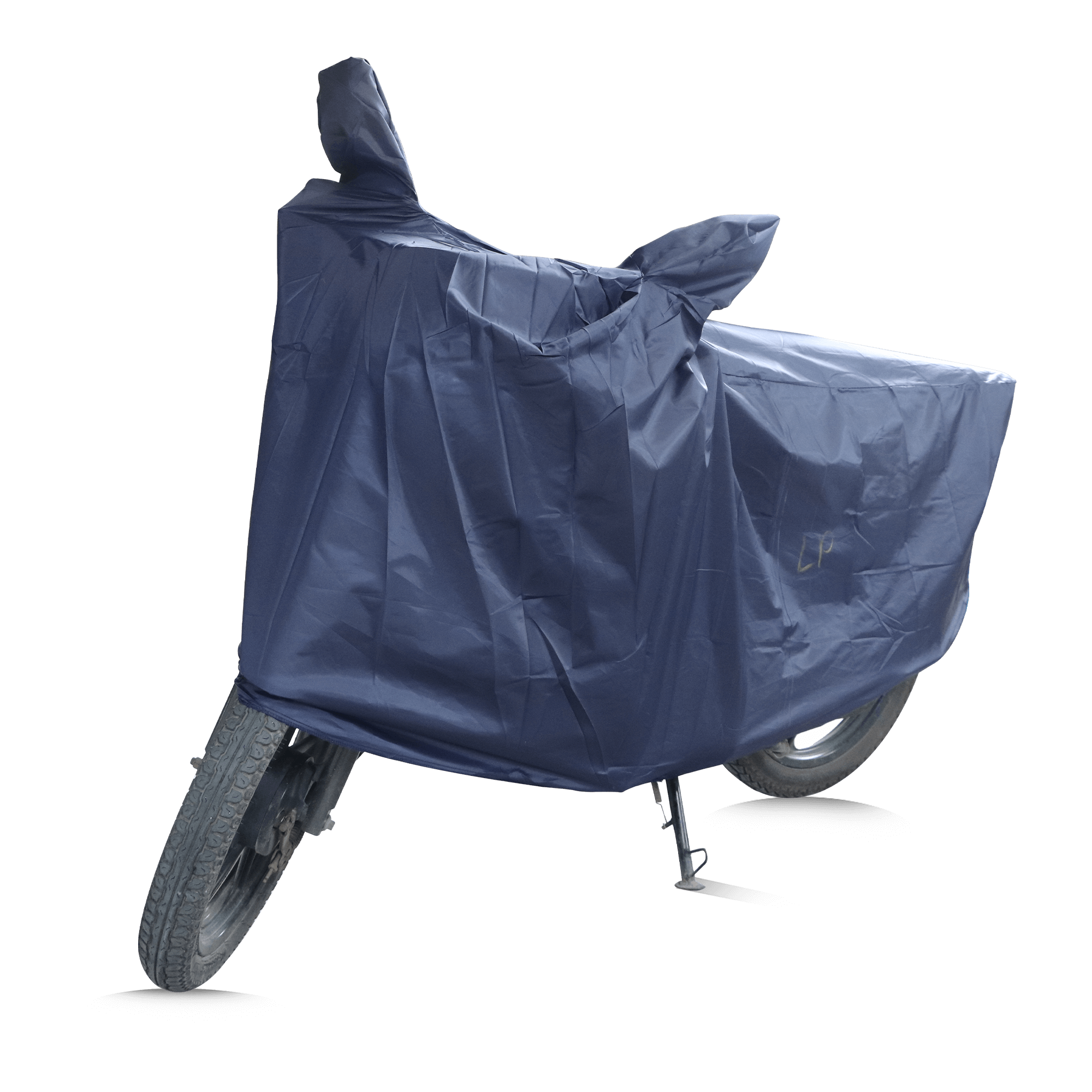 VEHICLE COVER BLUE WITH ELASTIC - MC - TVS Motor Company